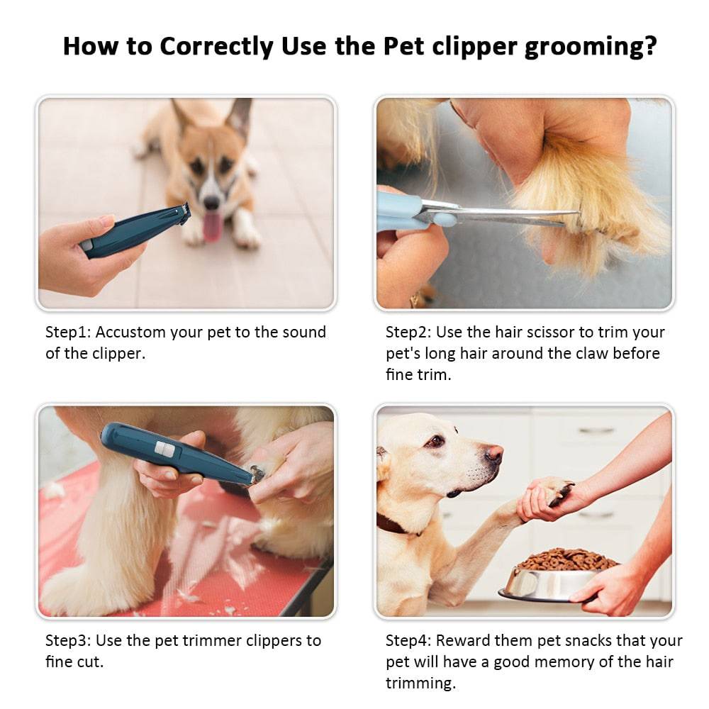 dog paw fur trimmer